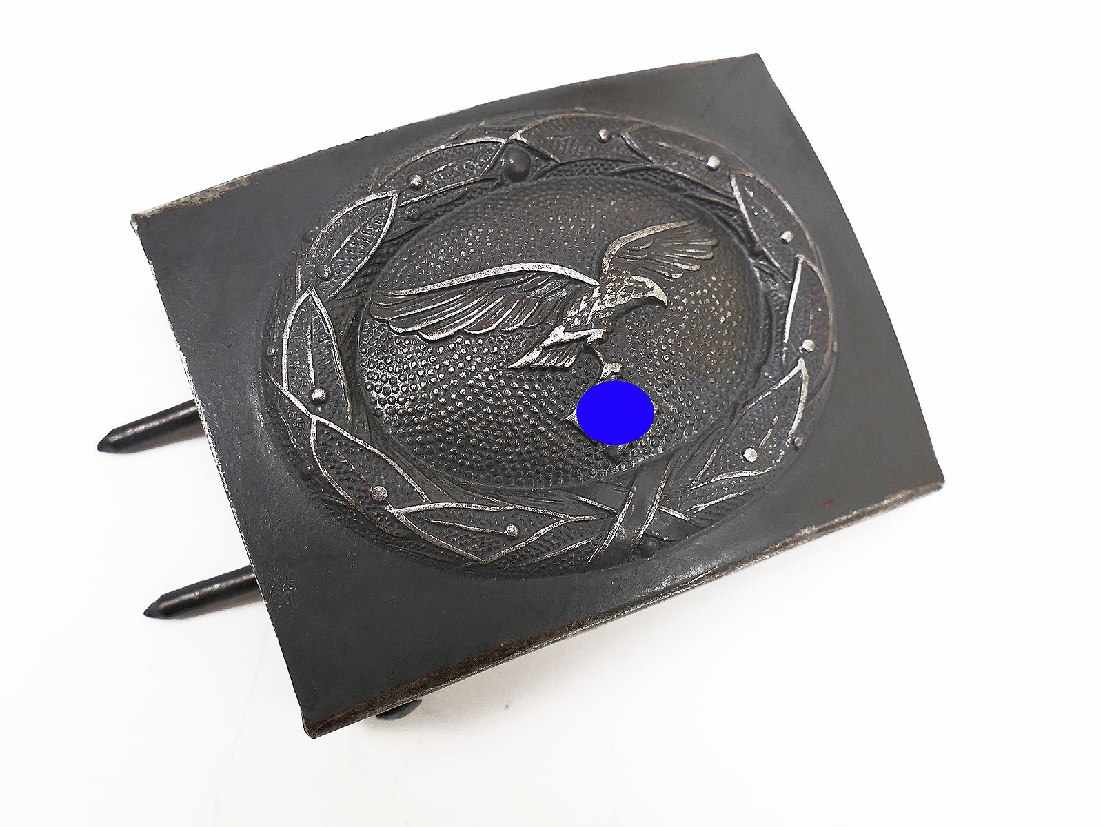 Luftwaffe LW Flieger Koppelschloss Stahl Assmann A&S blaugrau Fallschirmjäger