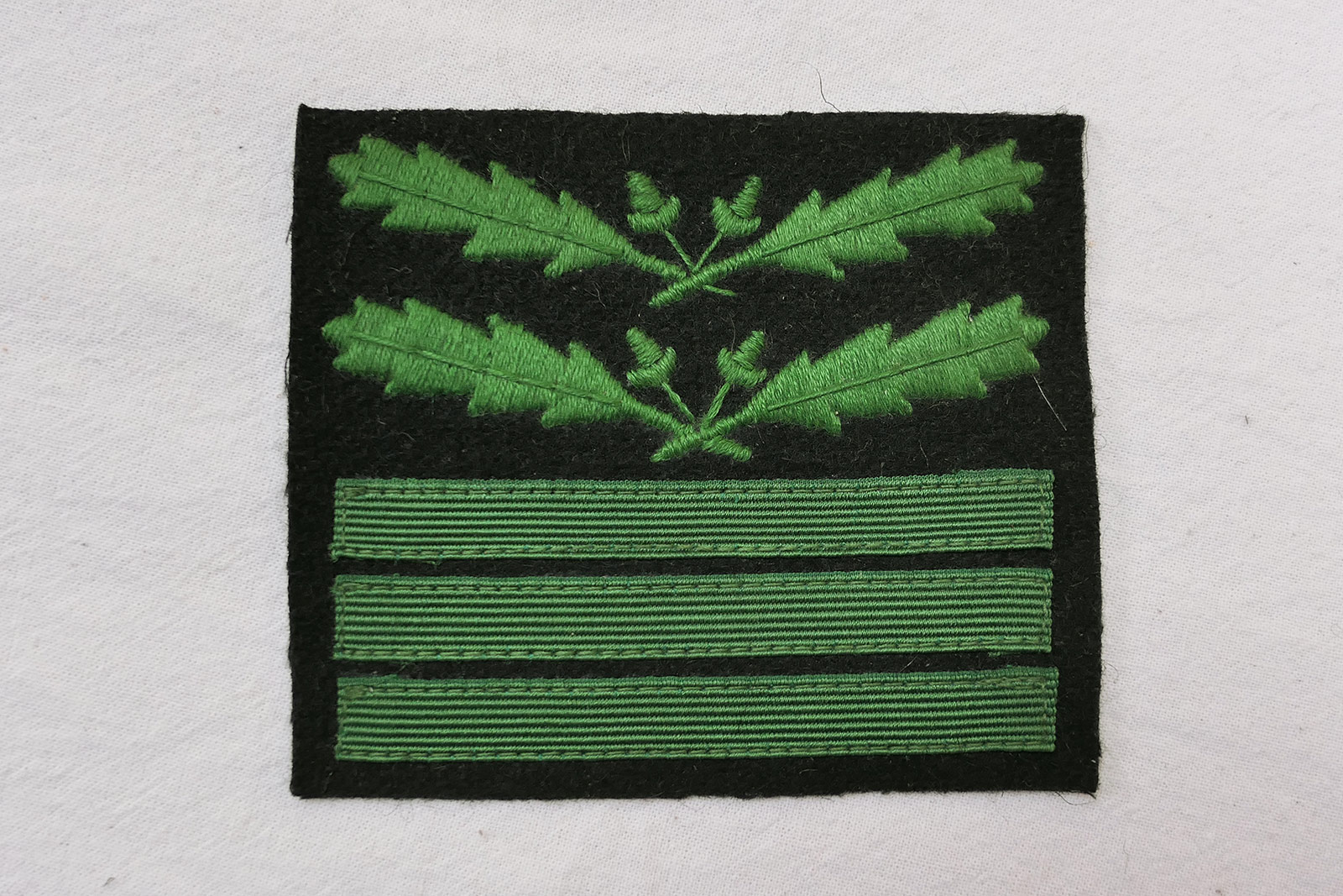1x WSS Standartenführer Dienstgradabzeichen für Tarnuniformen und Sonderbekleidung gestickt