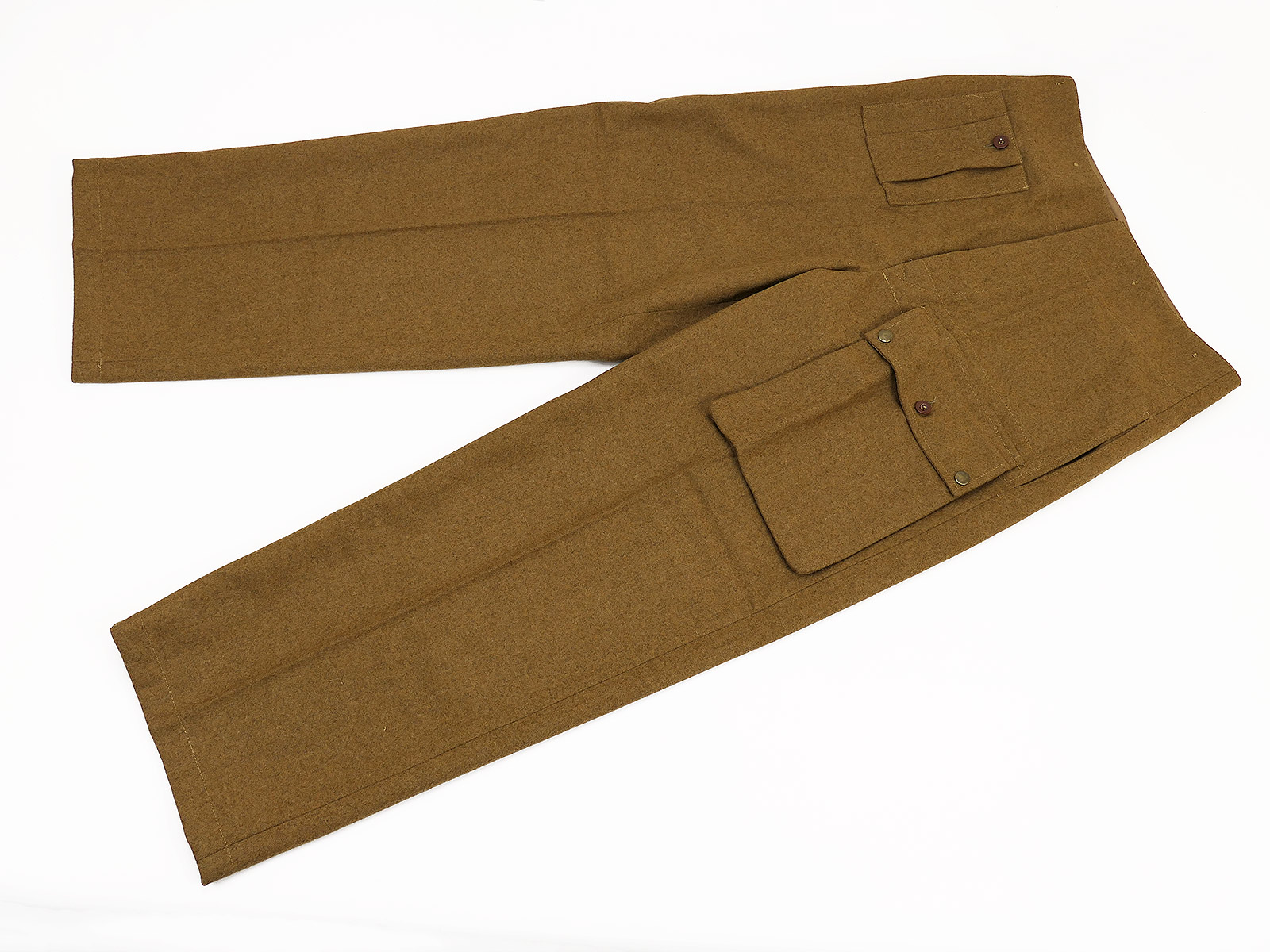 WW2 British Army P37 BD Battle Dress Paratrooper Wool Trousers Airborne Parachute Fallschirmjägerhose