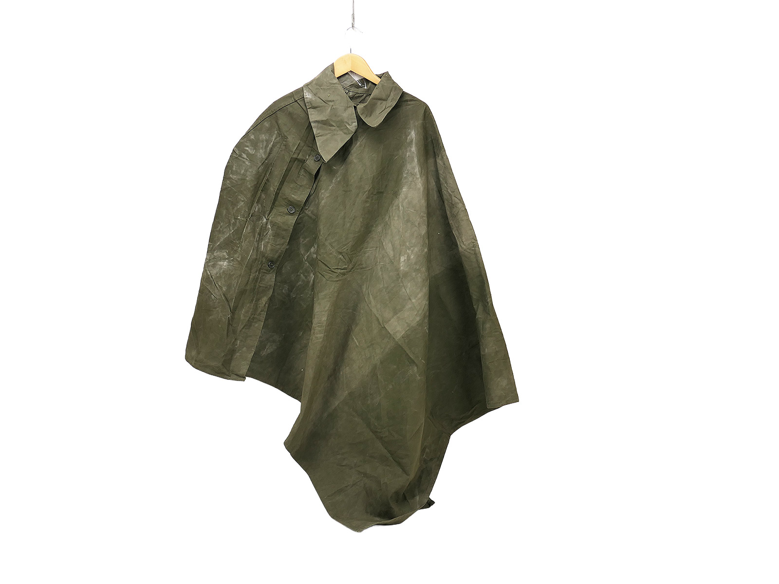 WW2 British Army MKVII Waterproof Cape / Ground Sheet Umhang Unterlage 1945 WD 