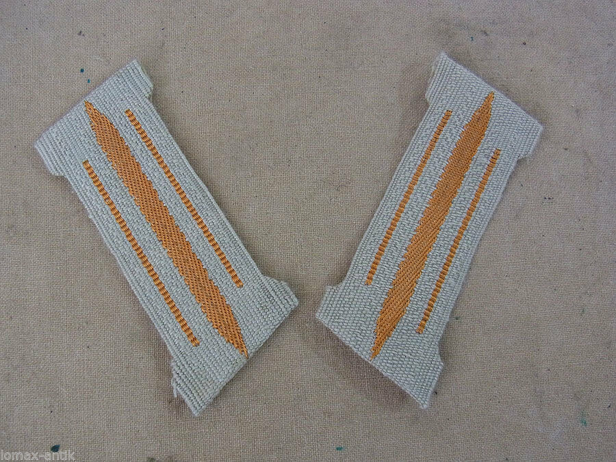 DAK Uniform Afrikakorps Einheits Kragenspiegel 1 Paar Mannschaften