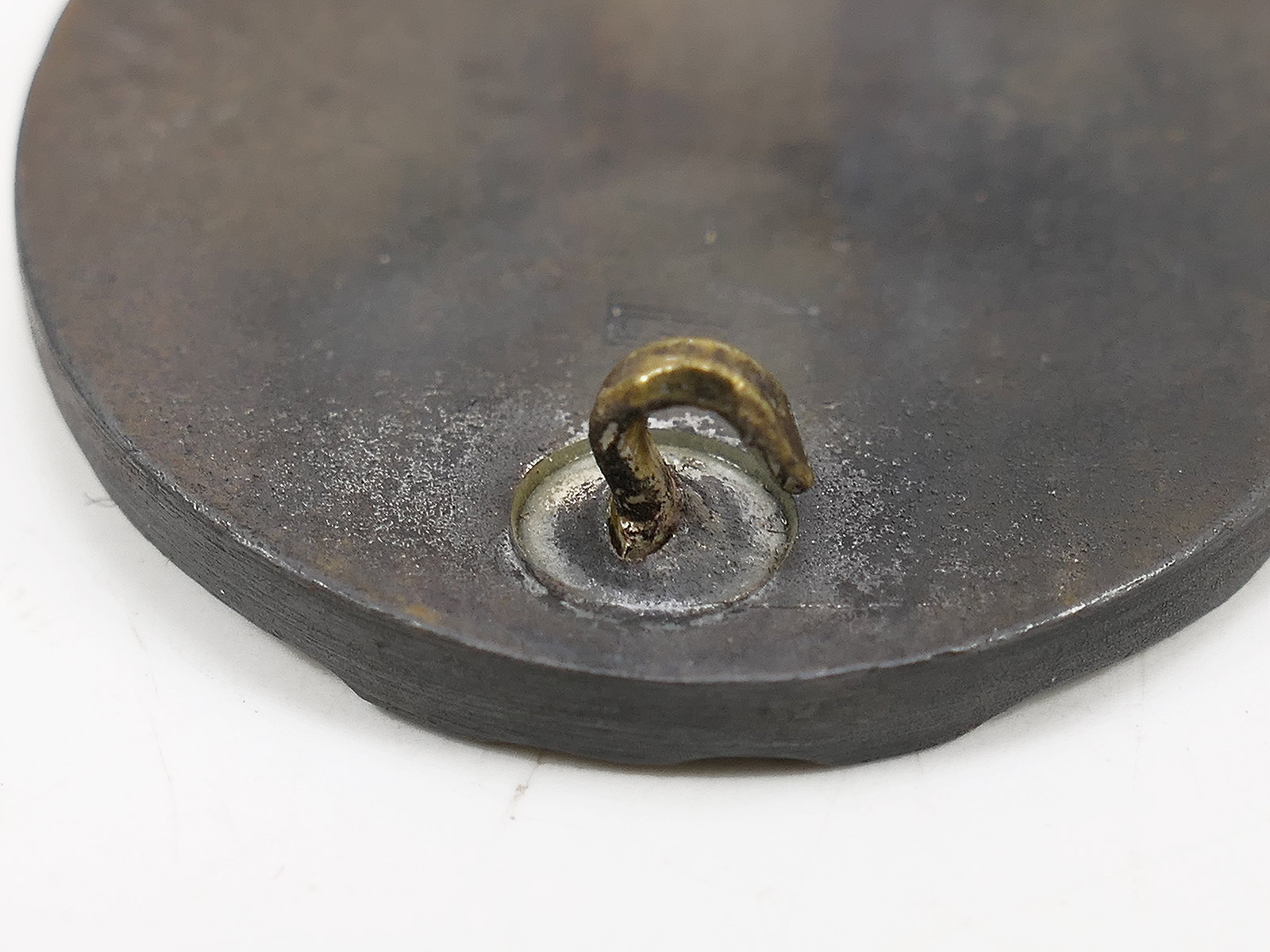 Wehrmacht Original WW2 Verwundetenabzeichen Gold Doppelhersteller L/55 und 100