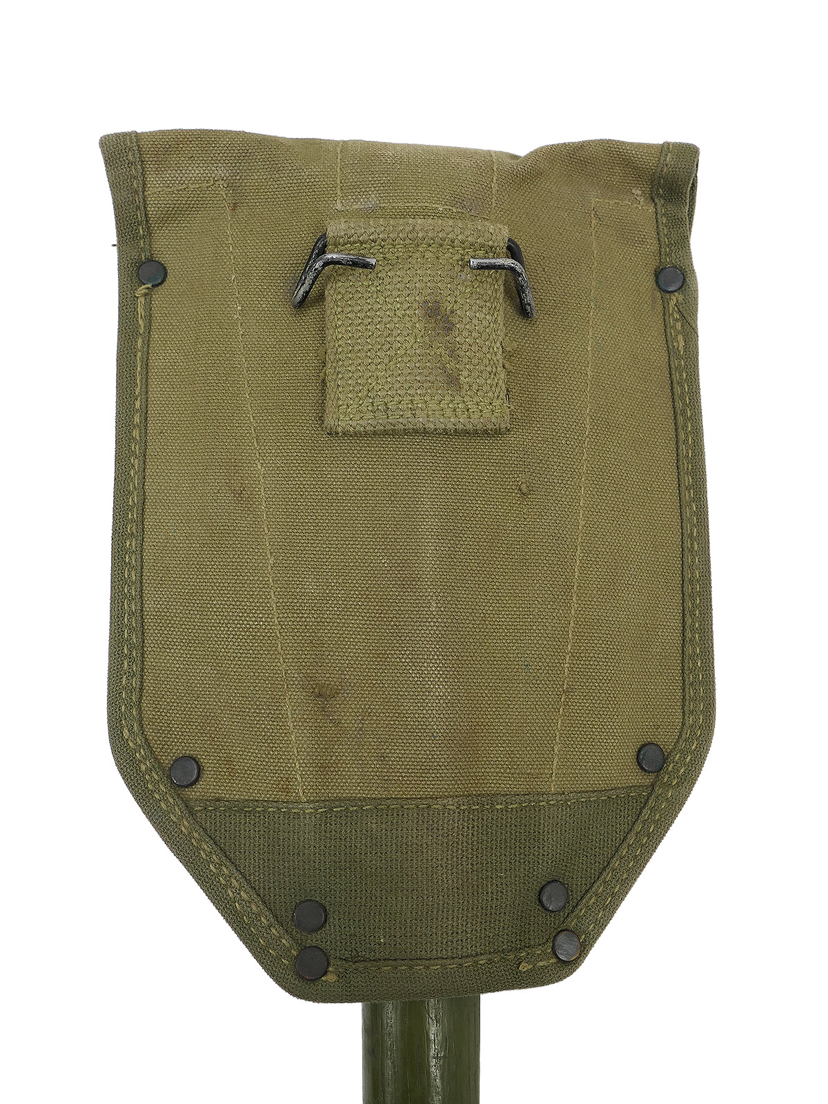 ORIGINAL US ARMY WW2 Klappspaten mit Tasche Entrenching Tool Collection BATTLE WORN