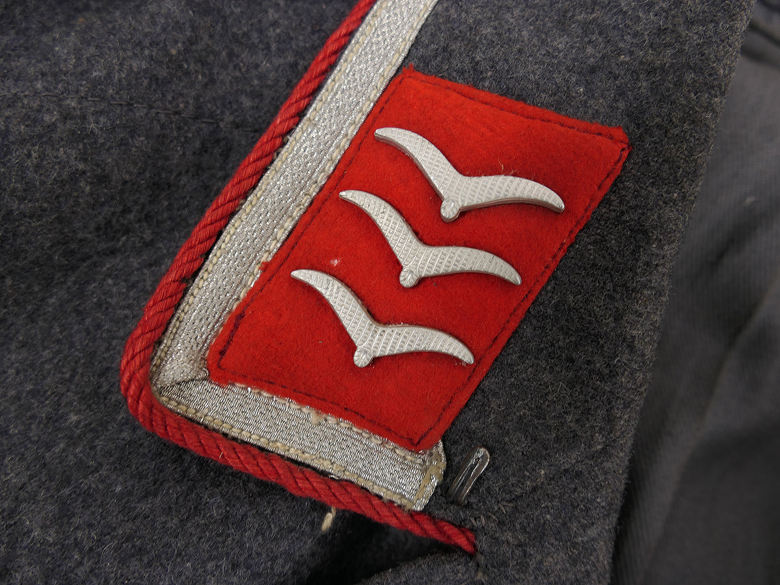 WK2 Original Luftwaffe Fliegerbluse Wachtmeister FLAK ARTILLERIE Uniform COLLECTION BATTLE WORN
