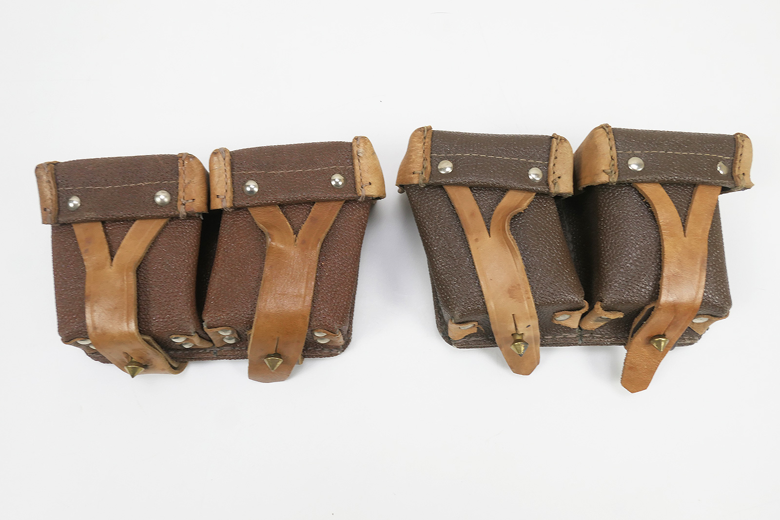 P1500379 Russland Mosin Nagant Patronentaschen 1xPaar russisch - Rote Armee original