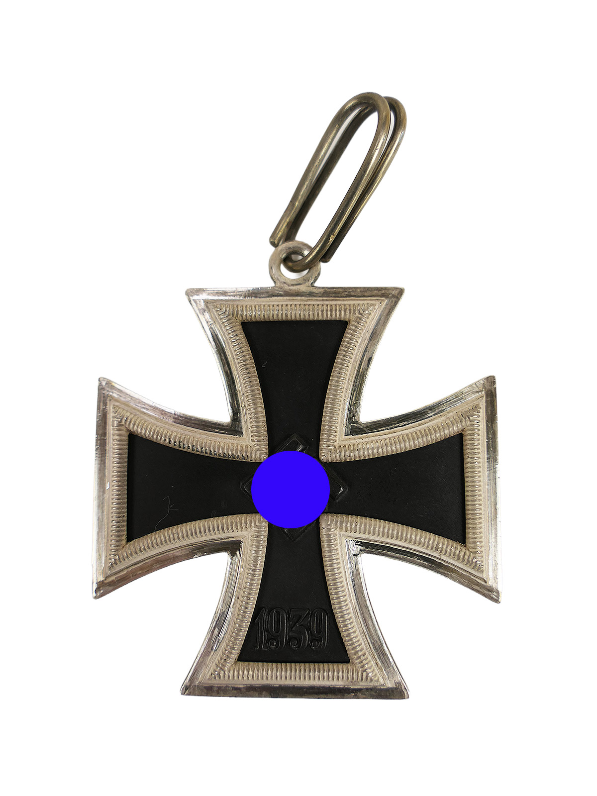 Wehrmacht Ritterkreuz des Eisernen Kreuzes "2" C.E. Juncker 800er Silber Museumsanfertigung