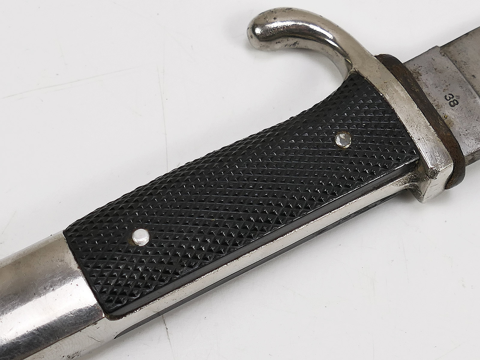 Original HJ Fahrtenmesser Doppelhersteller RZM M7/84 + Carl Schmidt Solingen 1938 COLLECTION