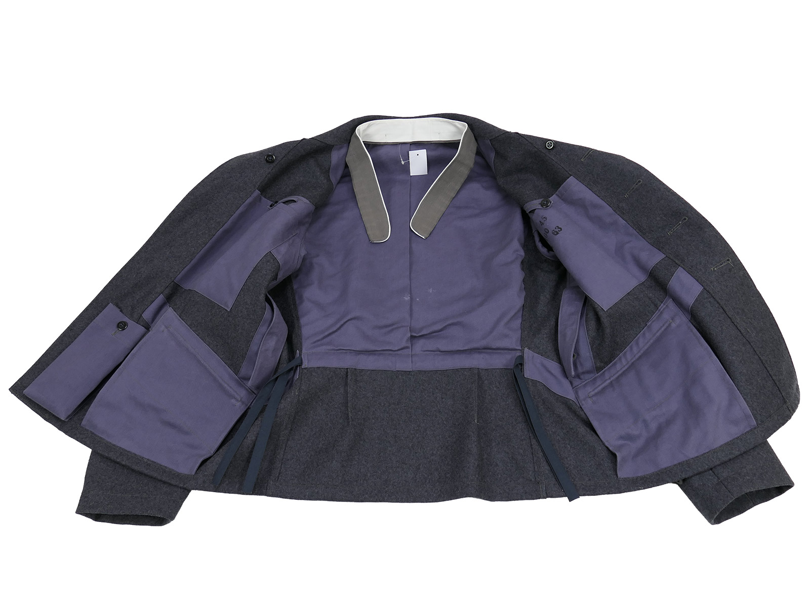Antike WK2 Luftwaffe Fliegerbluse Oberleutnant FLAK Uniform COLLECTION BATTLE WORN