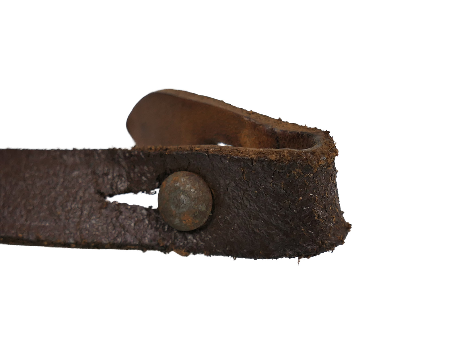 Einzelstück Vintage Kinnriemen Antik für Luftwaffen Stahlhelm Helmfutter M35 M40 M42 COLLECTION