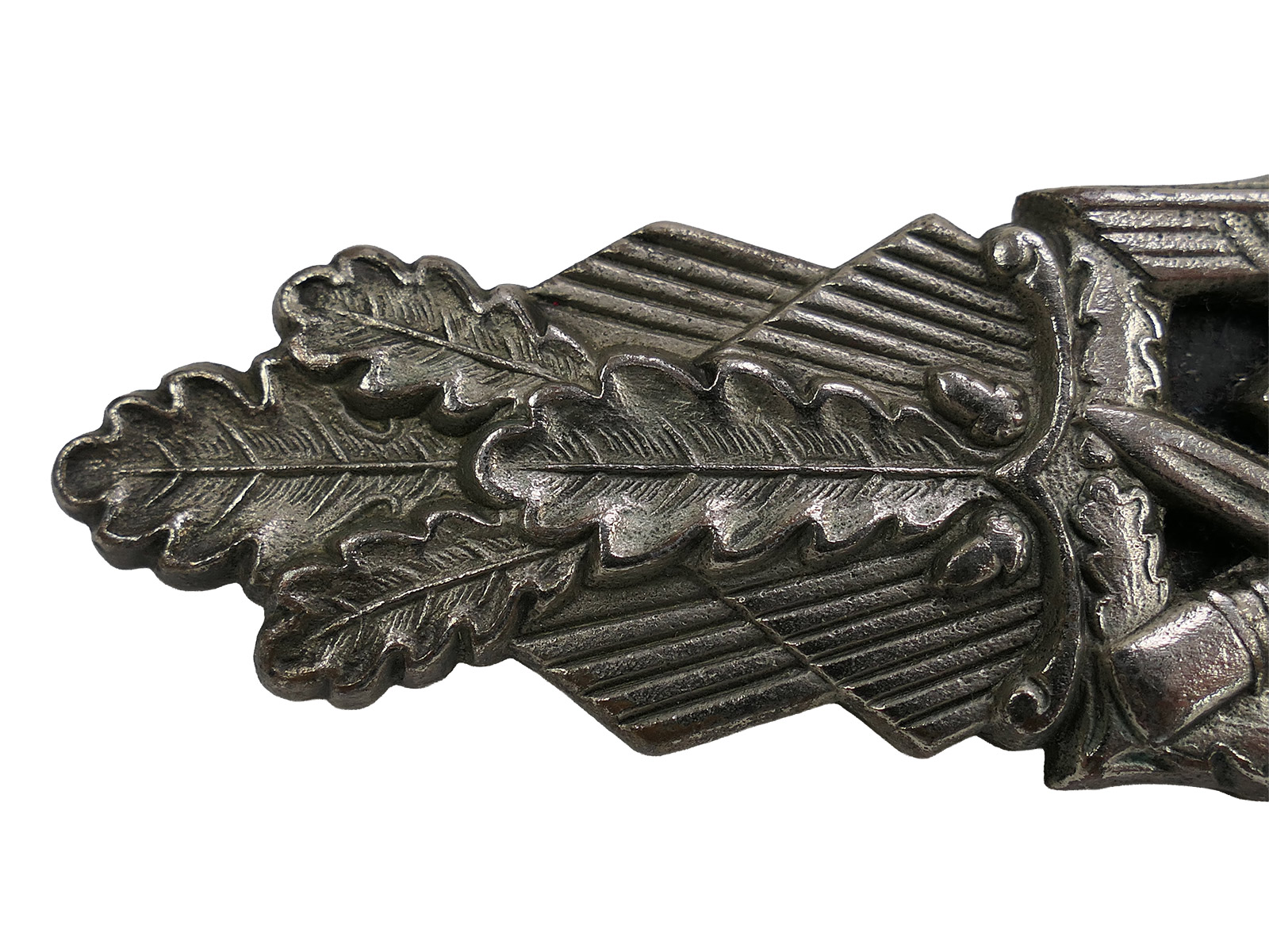 Wehrmacht Original Nahkampfspange Stufe Silber FLL Peekhaus Berlin