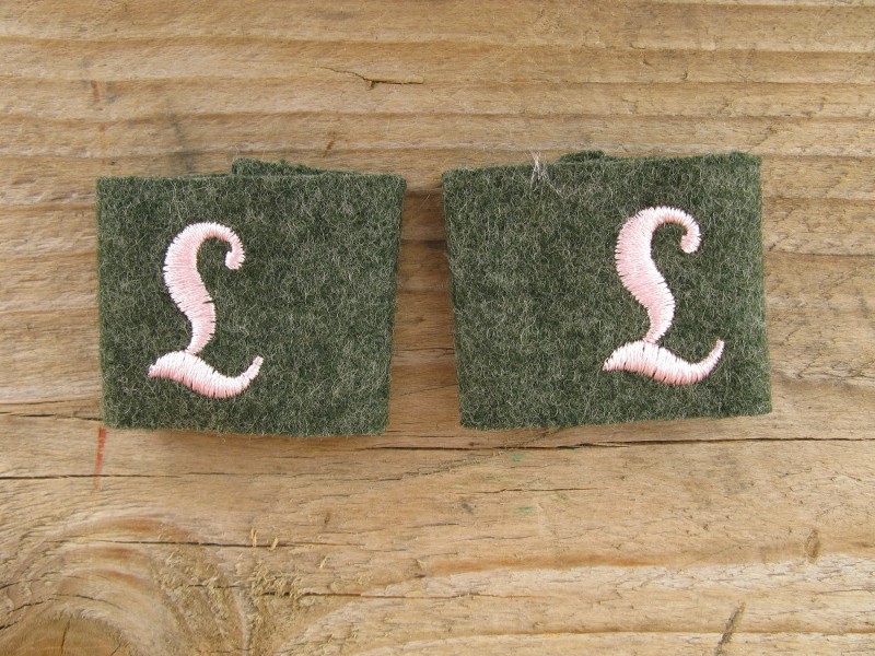 Schulterklappen Aufschübe "Lehrtruppenteil" Panzertruppe