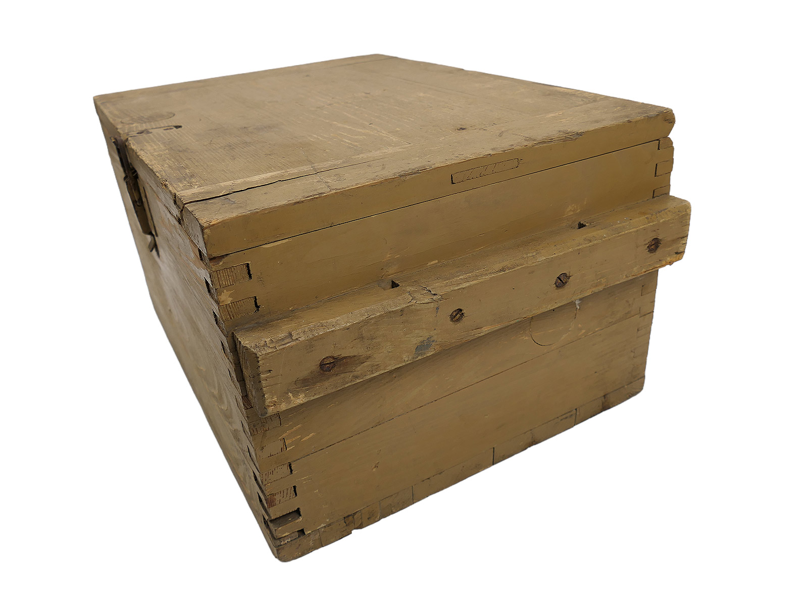 Luftwaffe Munitionskiste Holzkiste Luftwaffen Munition Kiste ab 1943 Original Farbe