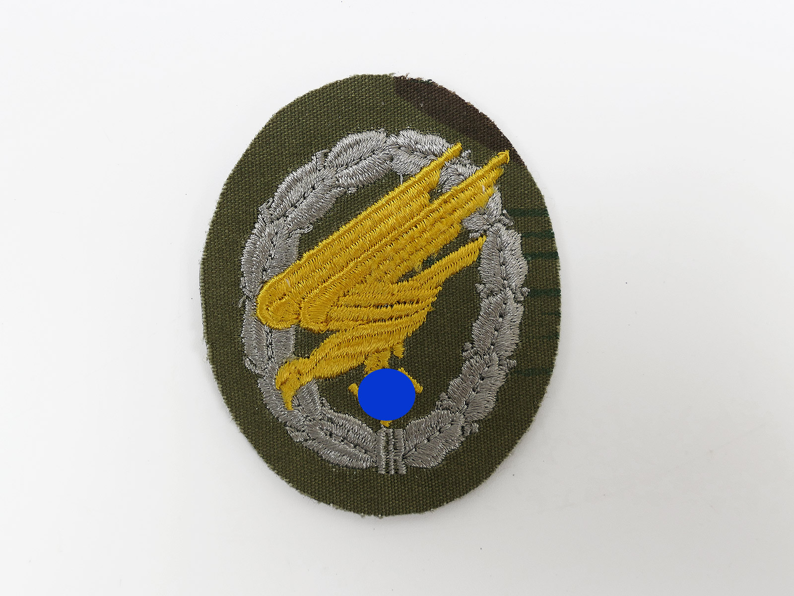 Fallschirmschützenabzeichen gestickt für Splittertarn Knochensack Fallschirmjäger