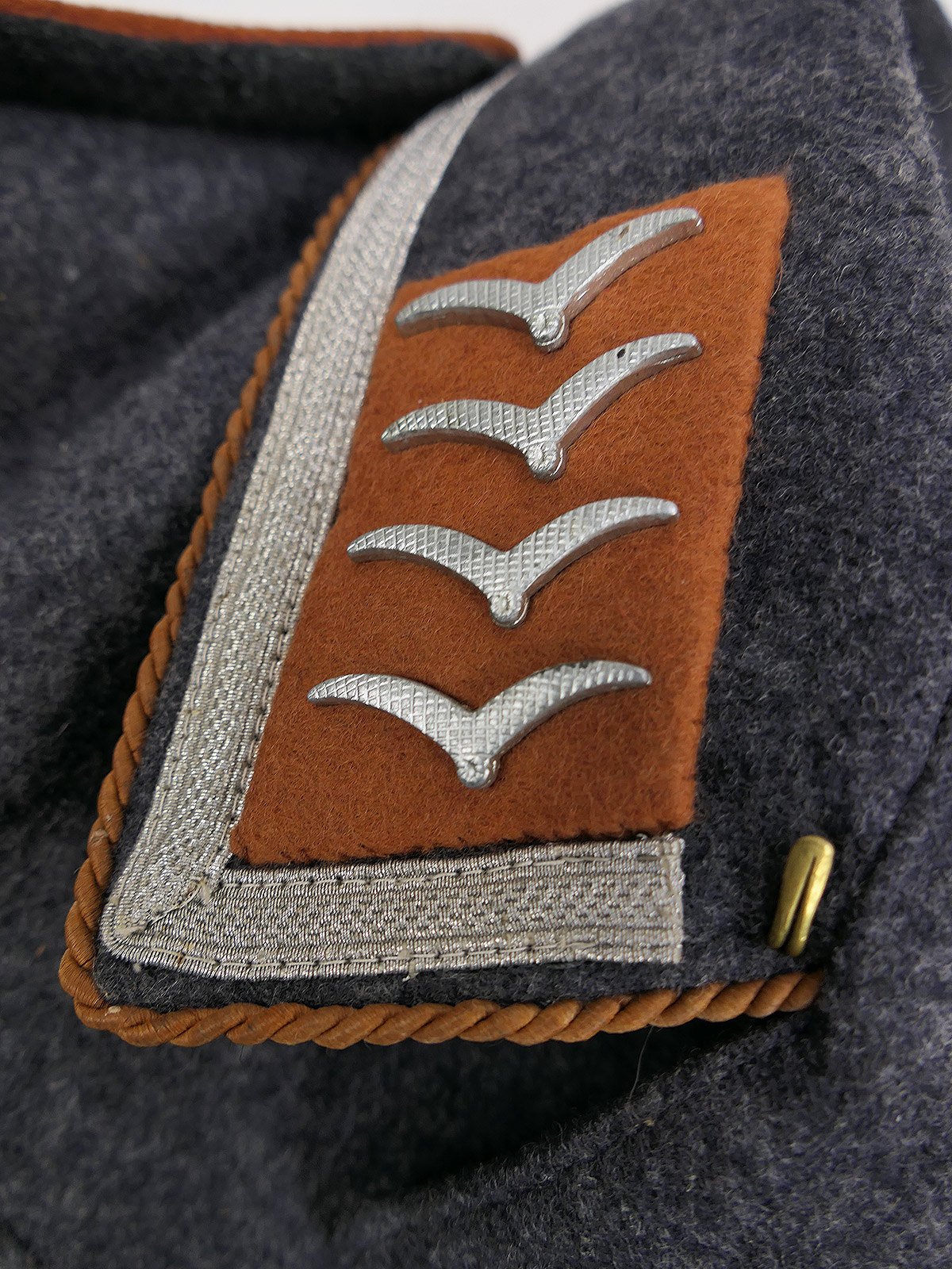 WK2 Original Luftwaffe Nachrichten Waffenrock OFw Uniform COLLECTION BATTLE WORN