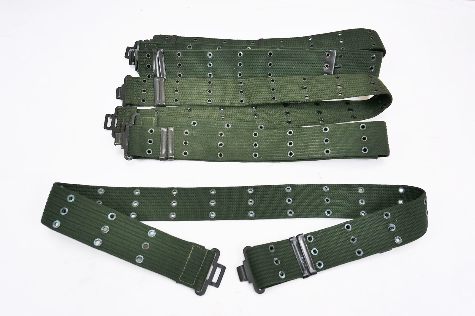 P1250866GLgJ9AZDzZebO US Army Pistol Belt Lochkoppel Gürtel Vietnam Korea WW2