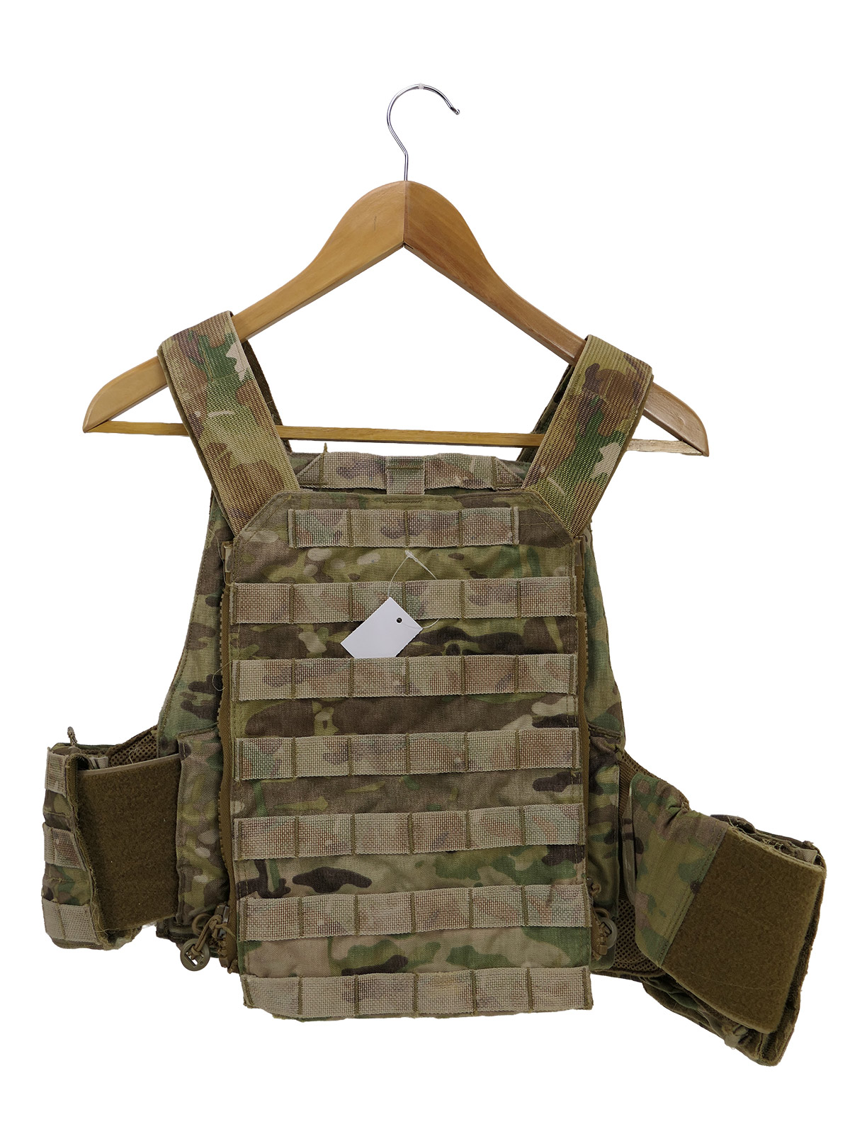 #4/ Dänemark Danish Army MultiCam Plate Carrier Plattenträger Einsatzweste Body Armor Gr. S/M