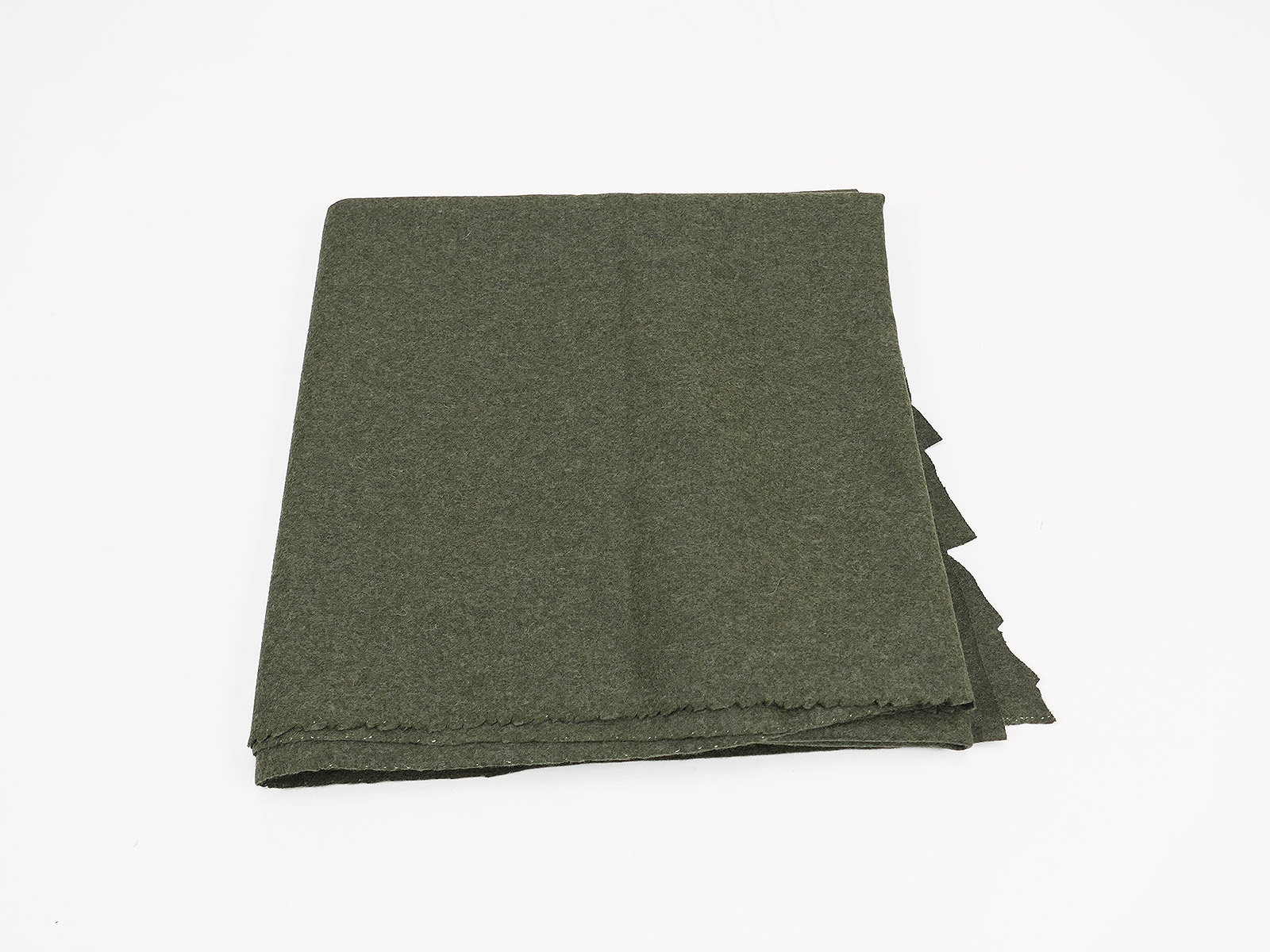 Militaria Stoff Vintage Wolltuch Nachkrieg Feldgrau - Uniformstoff  Feldmütze Feldbluse ca. 1,60x1,50m