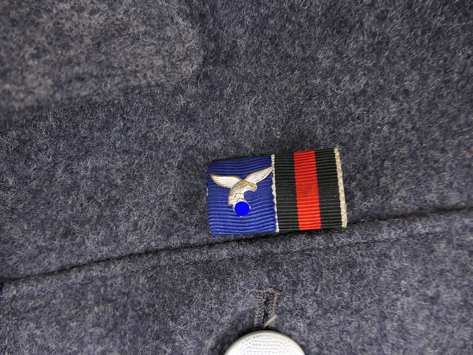 WK2 Original Luftwaffe Nachrichten Waffenrock OFw Uniform COLLECTION BATTLE WORN