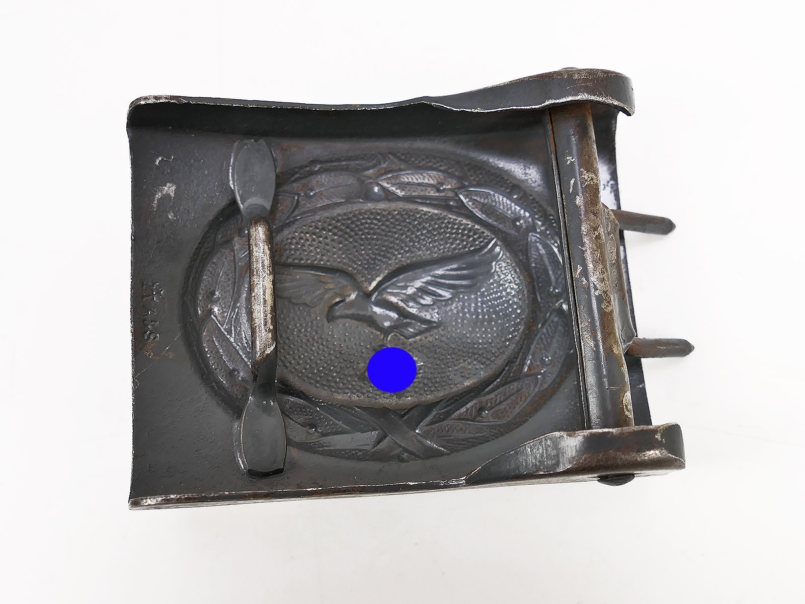 Luftwaffe LW Flieger Koppelschloss Stahl Assmann A&S blaugrau Fallschirmjäger