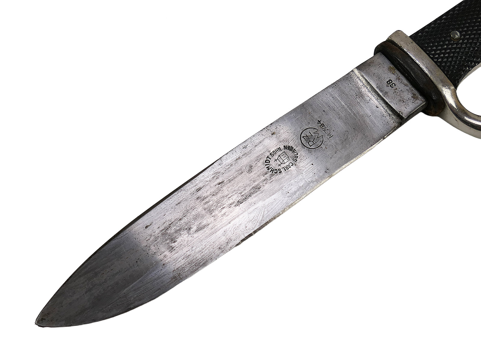 Original HJ Fahrtenmesser Doppelhersteller RZM M7/84 + Carl Schmidt Solingen 1938 COLLECTION