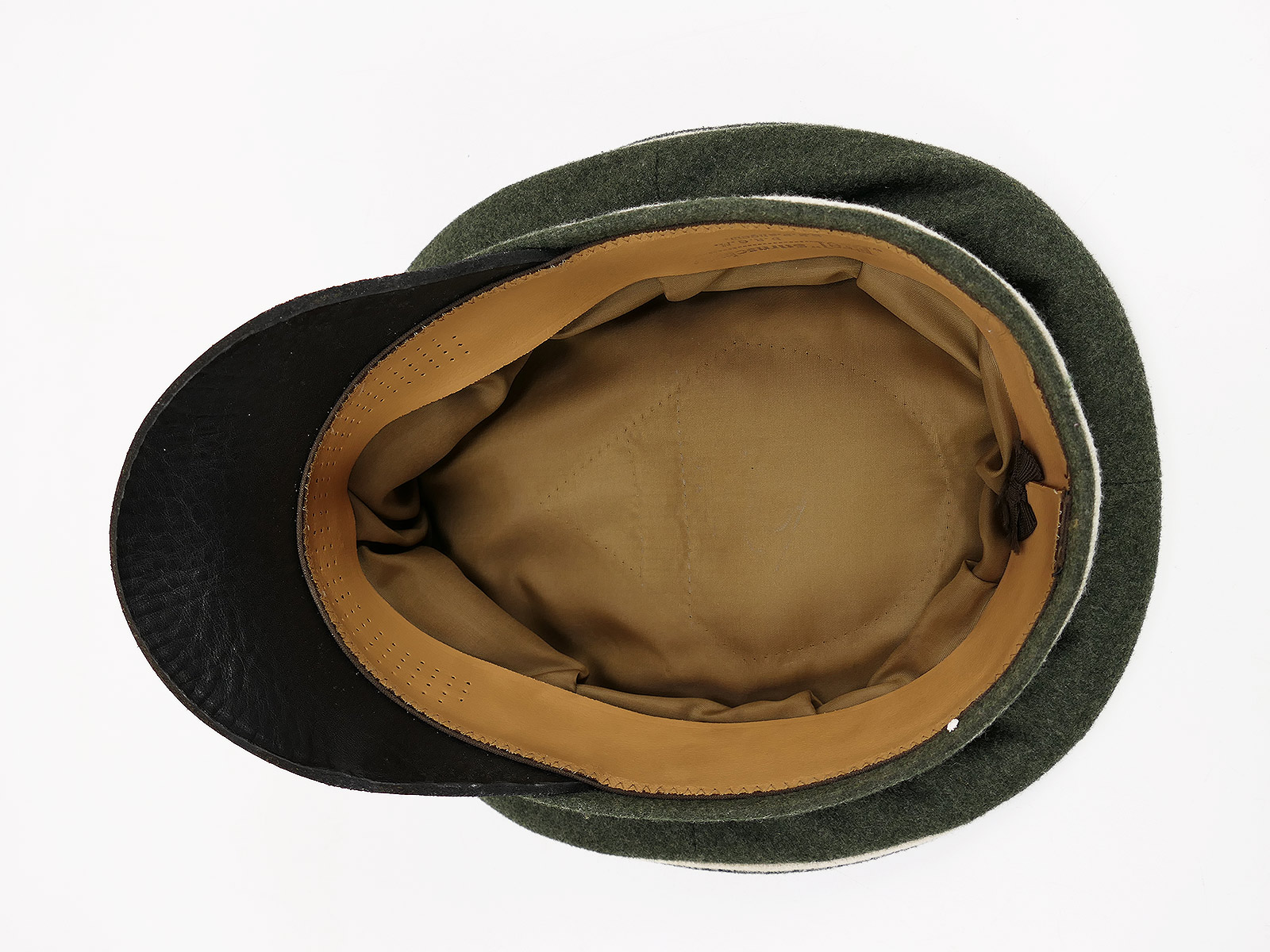 Wehrmacht Infanterie Schirmmütze Offizier Crusher Cap mit Mützenadler / Kokarde COLLECTION