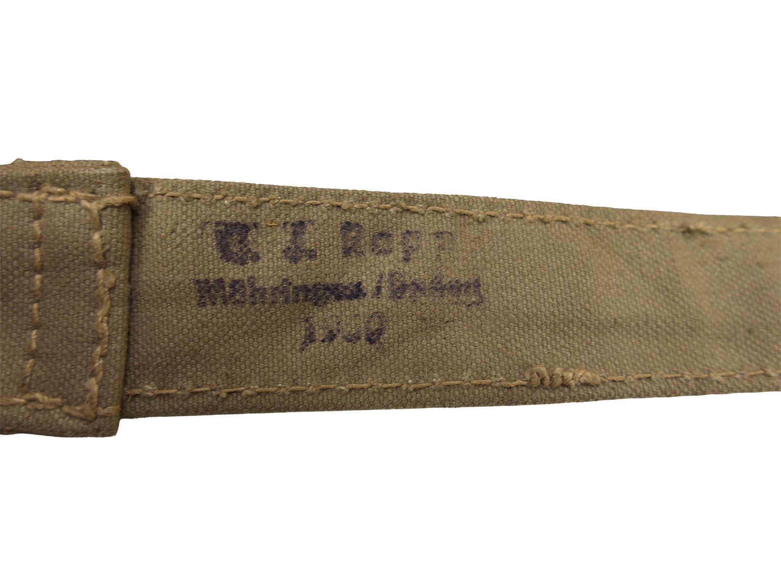 Vintage Brotbeutel mit Riemen Trageriemen COLLECTION