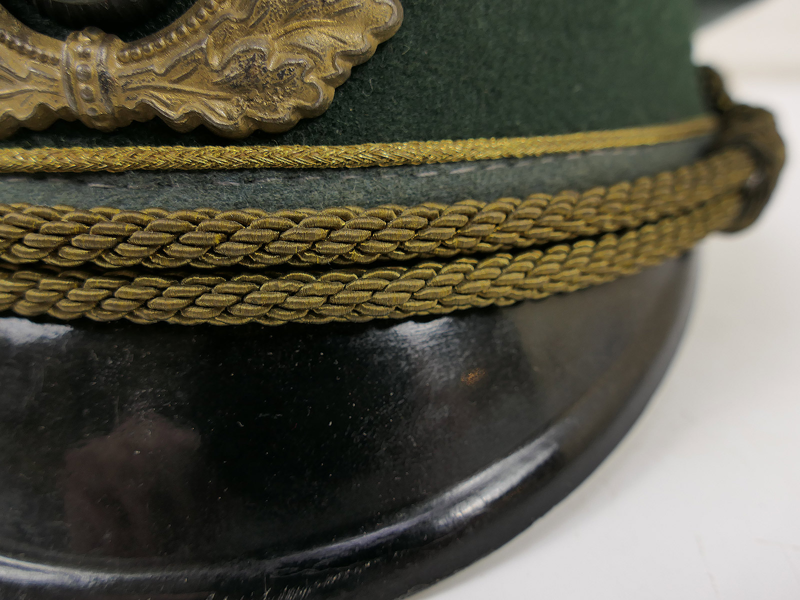 Antike Wehrmachts Schirmmütze General Gr.58 mit Top Patina COLLECTION BATTLE WORN