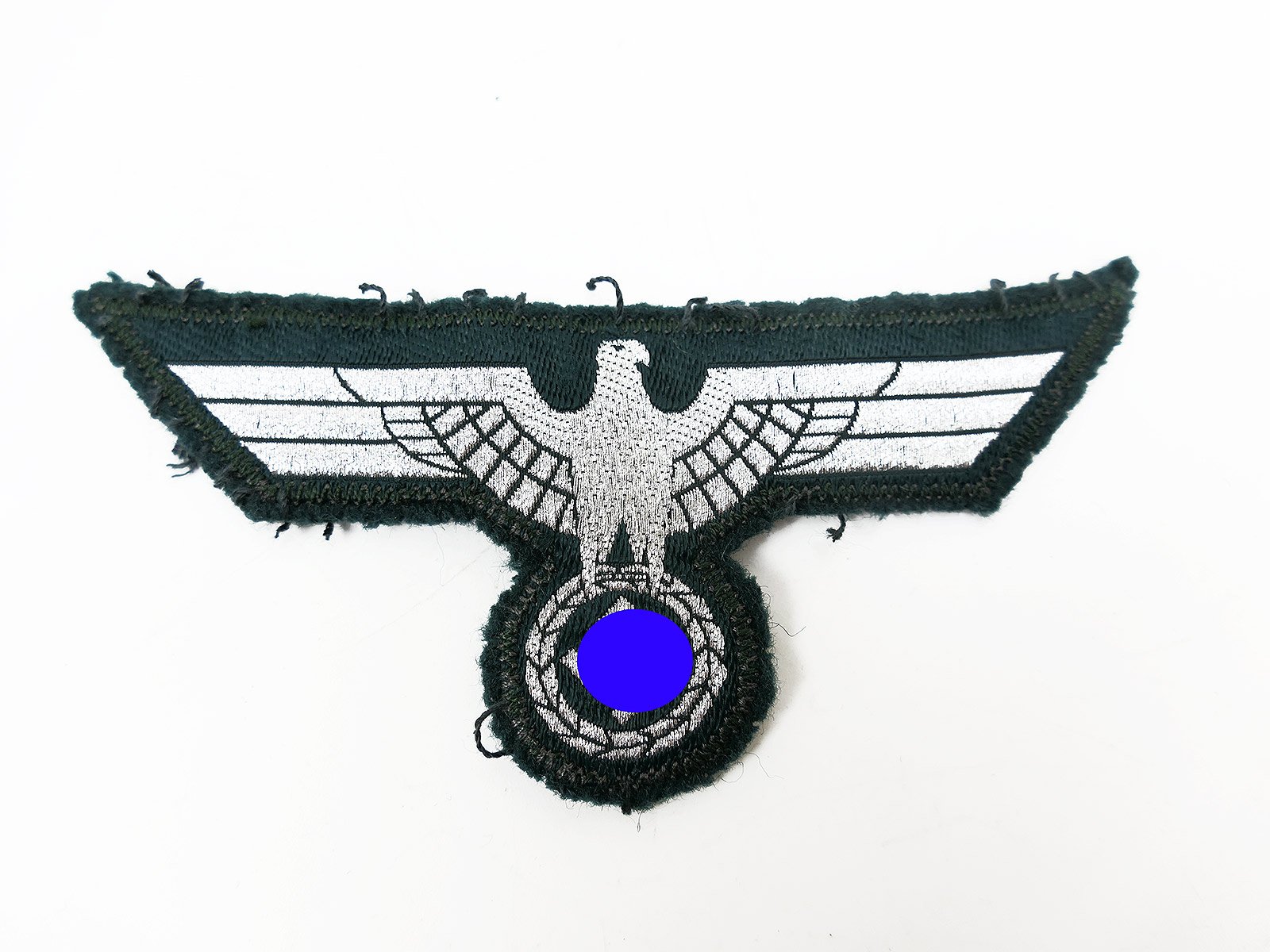 Offiziers Brustadler M36 für Feldbluse Heer von der Uniform abgetrennt Offiziers Brustadler M36 für Feldbluse Heer von der Uniform abgetrennt