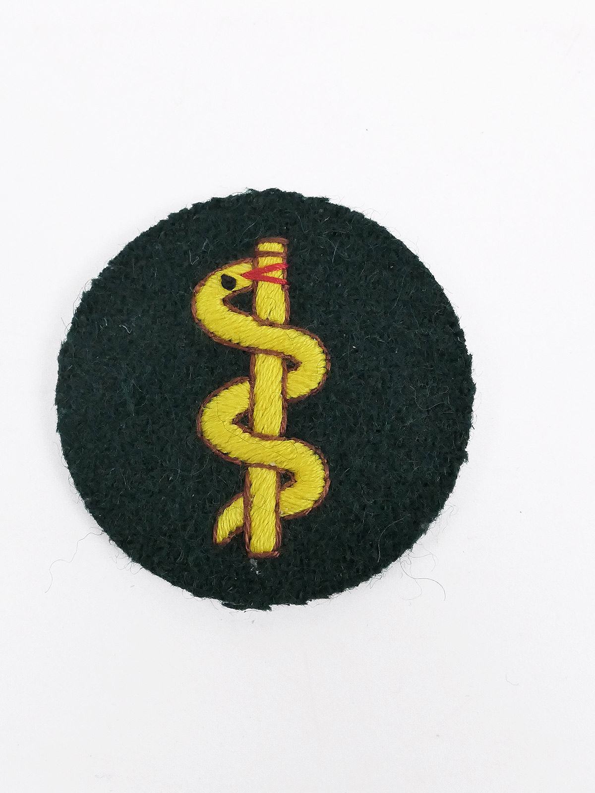 Wehrmacht Tätigkeitsabzeichen Sanitäter Soldat Sanitätsdienst Feldbluse Abzeichen