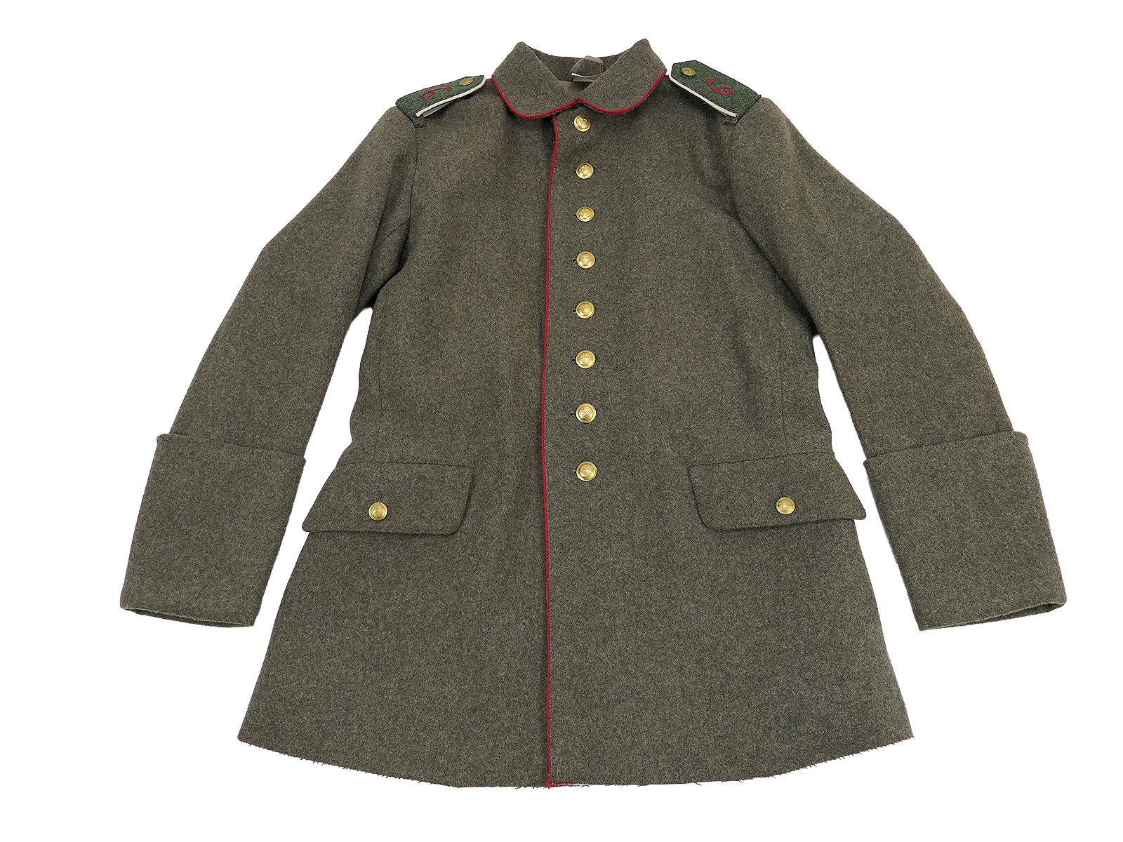 Einzelstück WK1 Feldrock M1910 / M1914 Waffenrock Kaiserlich Preußen M10/14 COLLECTION