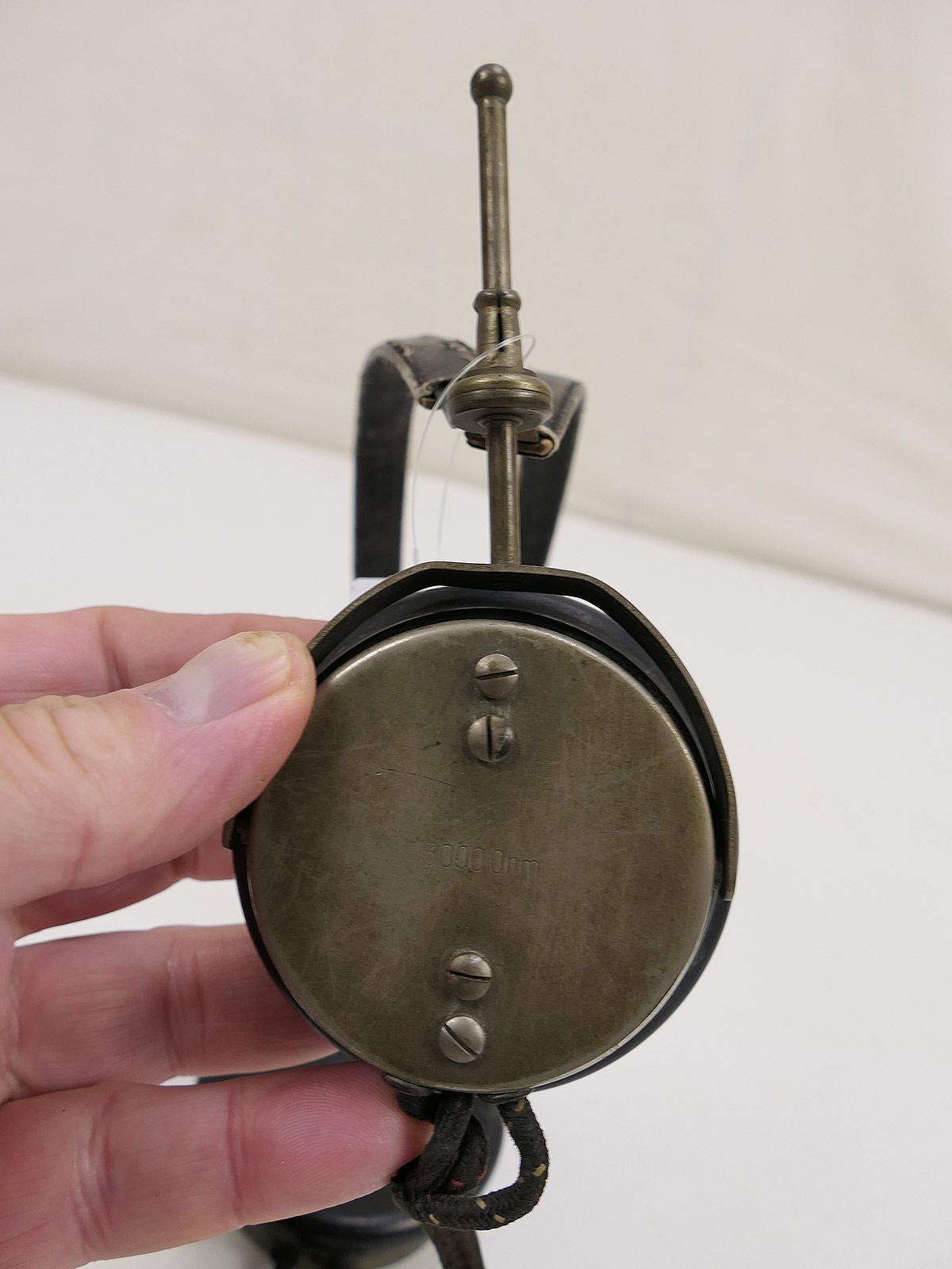 WW2 Wehrmacht Kopfhörer Funkgerät Doppelfernhörer COLLECTION BATTLE WORN