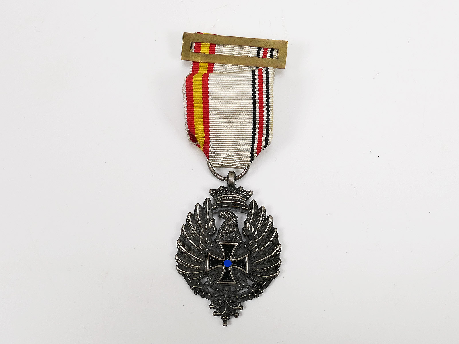 WK2 Spanien Erinnerungsmedaille der Blauen Division für den Feldzug in Russland WK2 Spanien Erinnerungsmedaille der Blauen Division für den Feldzug in Russland