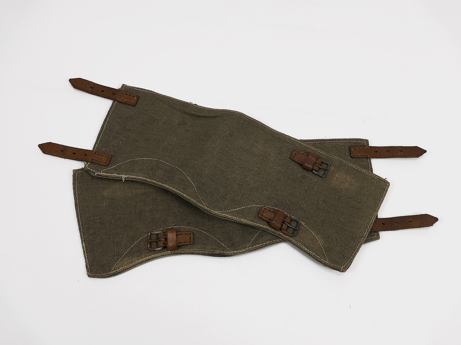 Wehrmacht Paar Vintage Gamaschen *Handcrafted* für Schnürstiefel