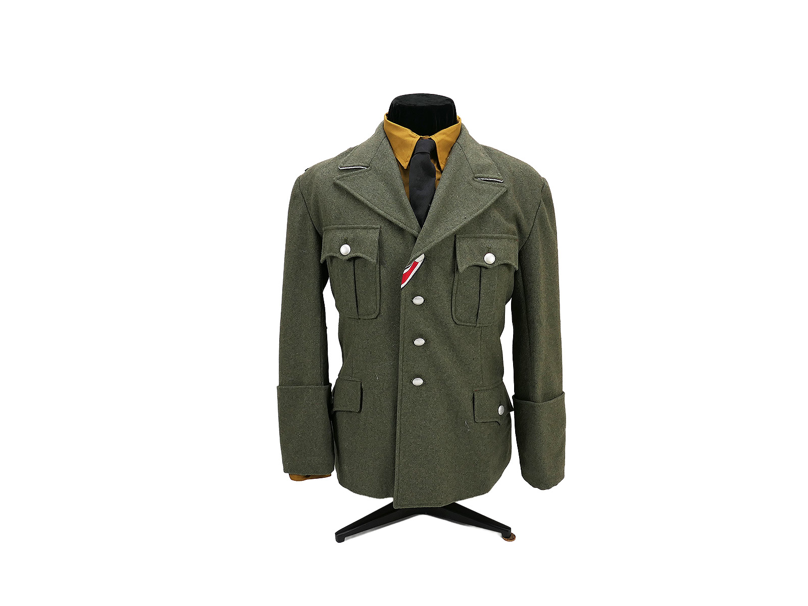 WW2 Feldgraue Frühe M34 SS Uniformjacke Dienstrock 