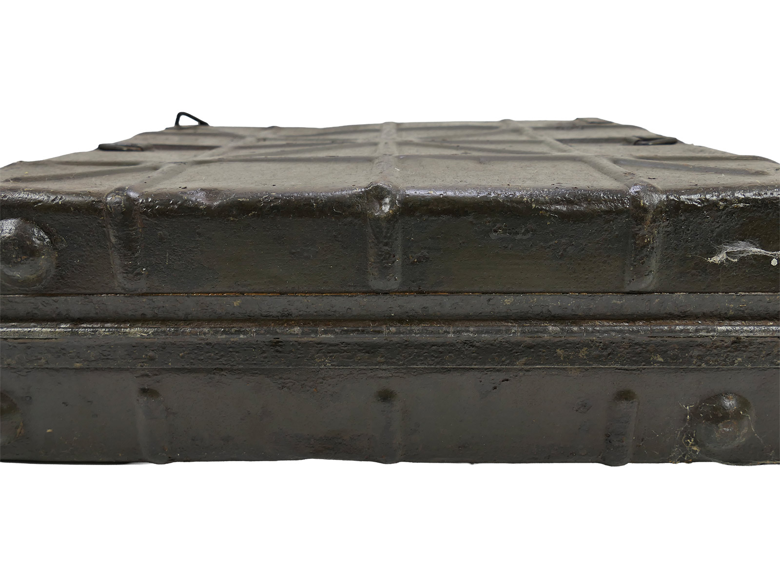 Schlachtfeldfund Transportkoffer Stielhandgranaten M24 Handgranatenkoffer Kiste BATTLE WORN