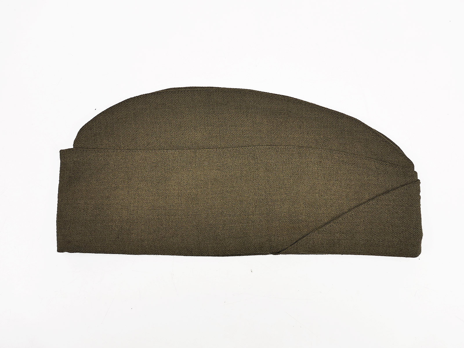 US WW2 Garrison Cap Oversea Schiffchen Gr.7 (56) COLLECTION BATTLE WORN