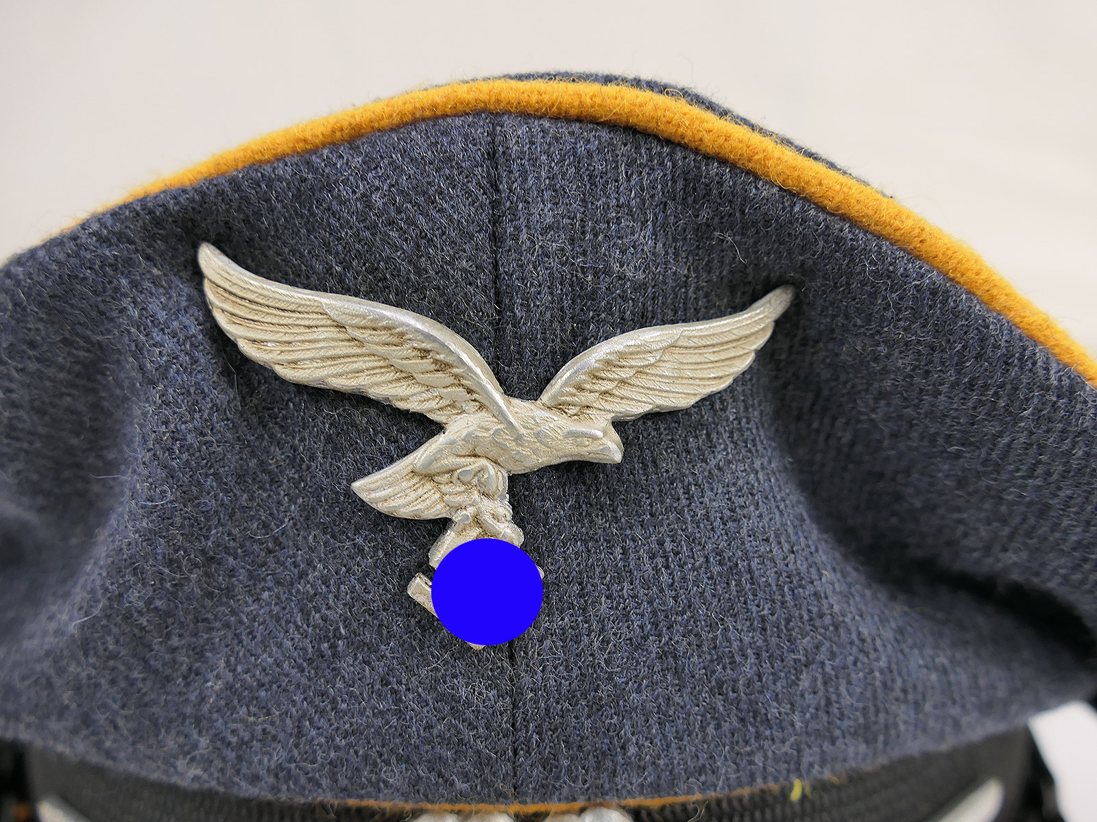 LUFTWAFFEN Schirmmütze Flieger Fallschirmjäger komplett effektiert COLLECTION BATTLE WORN
