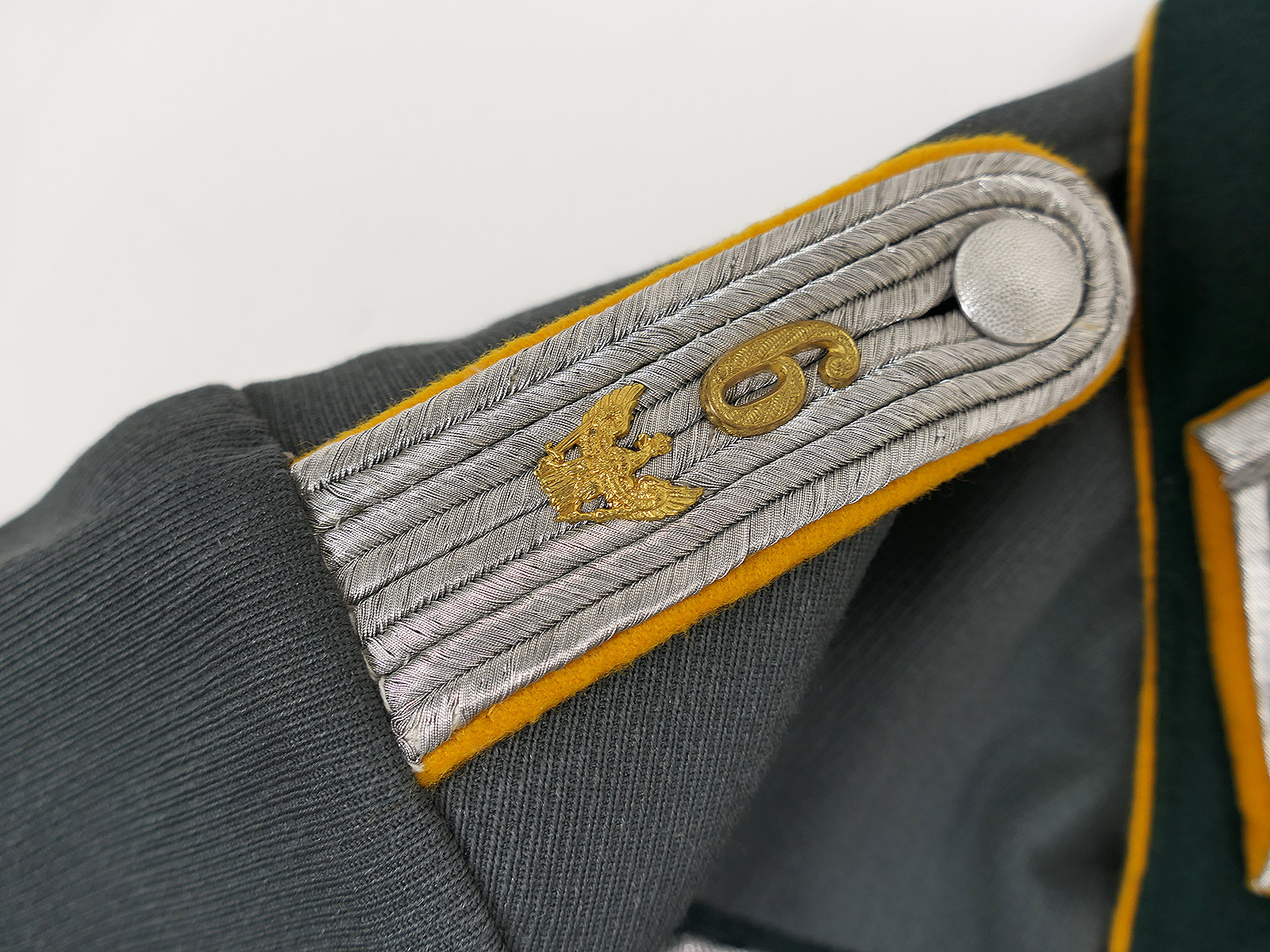 Offiziers Feldbluse Waffenrock Uniformrock Kavallerie Regiment 6 Aufklärer COLLECTION