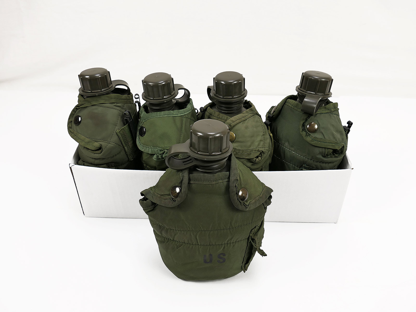 1x SET US ARMY Type Vietnam Feldflasche Wasserflasche + Cover field canteen + Trinkbecher