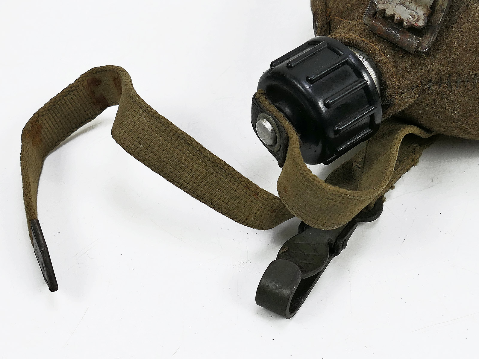 Wehrmacht Feldflasche MN42 mit Stahl Becher Wasserflasche TOP COLLECTION BATTLE WORN