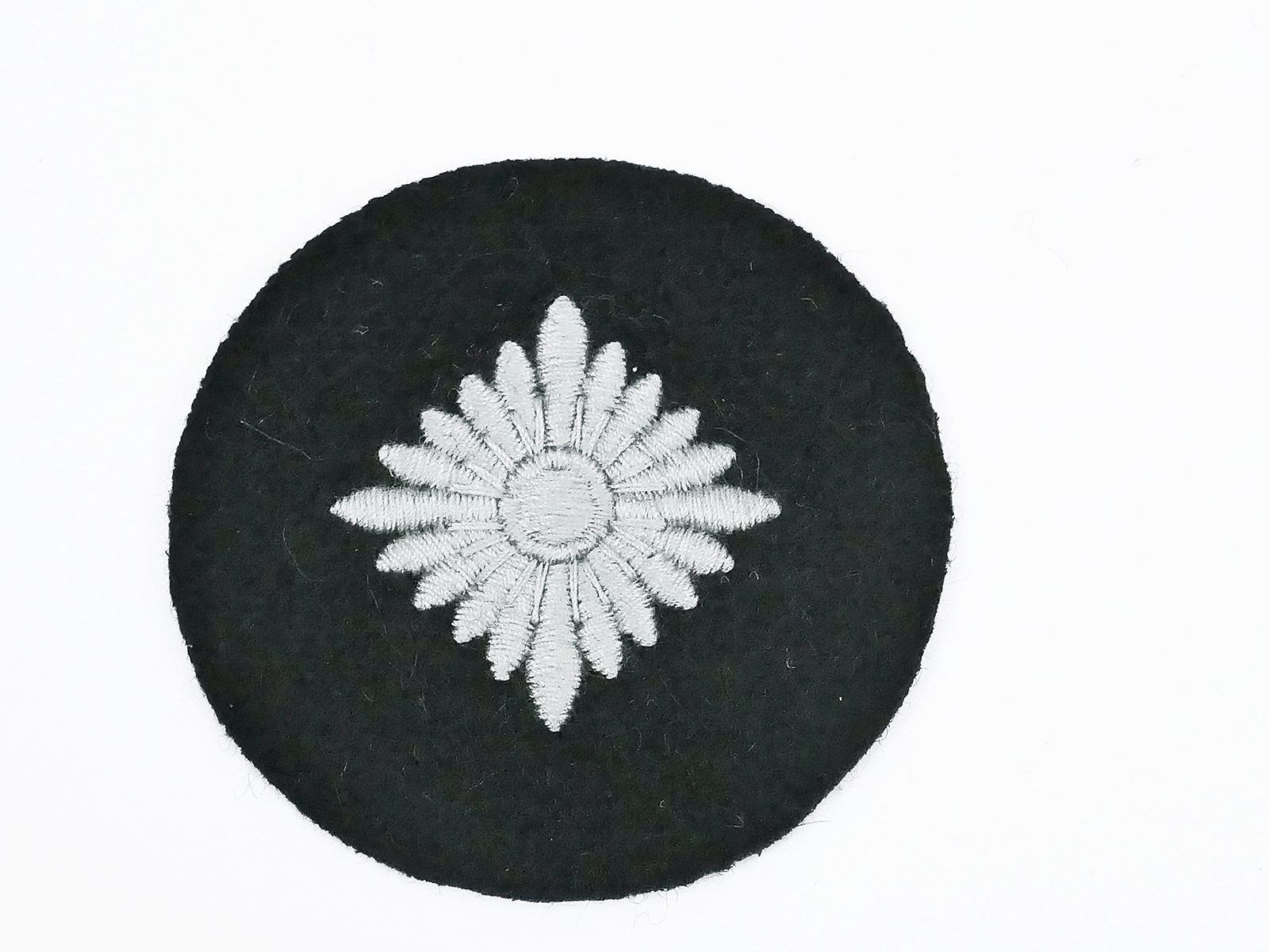 P1235778 Panzer Oberschützen Stern schwarz Abzeichen Panzerjacke