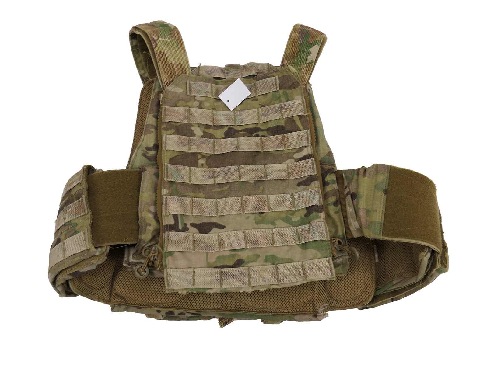 #4/ Dänemark Danish Army MultiCam Plate Carrier Plattenträger Einsatzweste Body Armor Gr. S/M