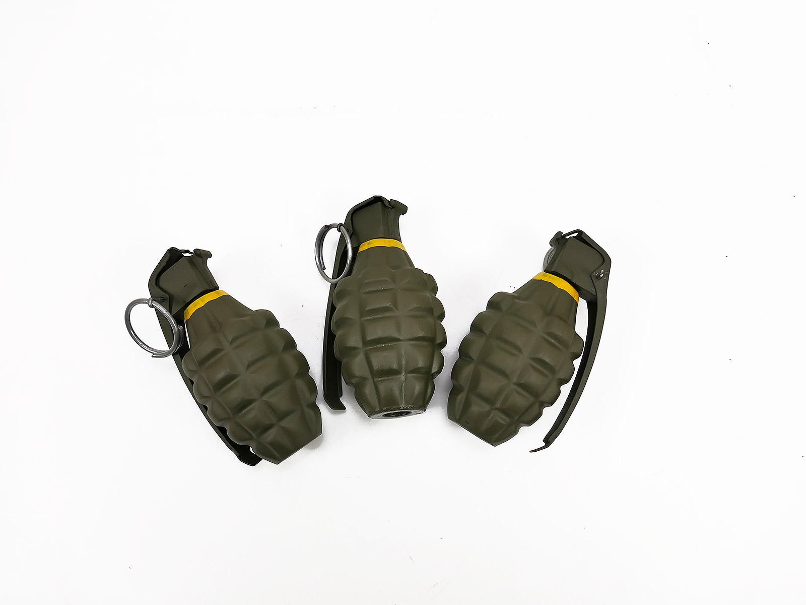 1x Stück US ARMY DEKO MK2 Grenade Pineapple Ananas Handgranate Metall 560g