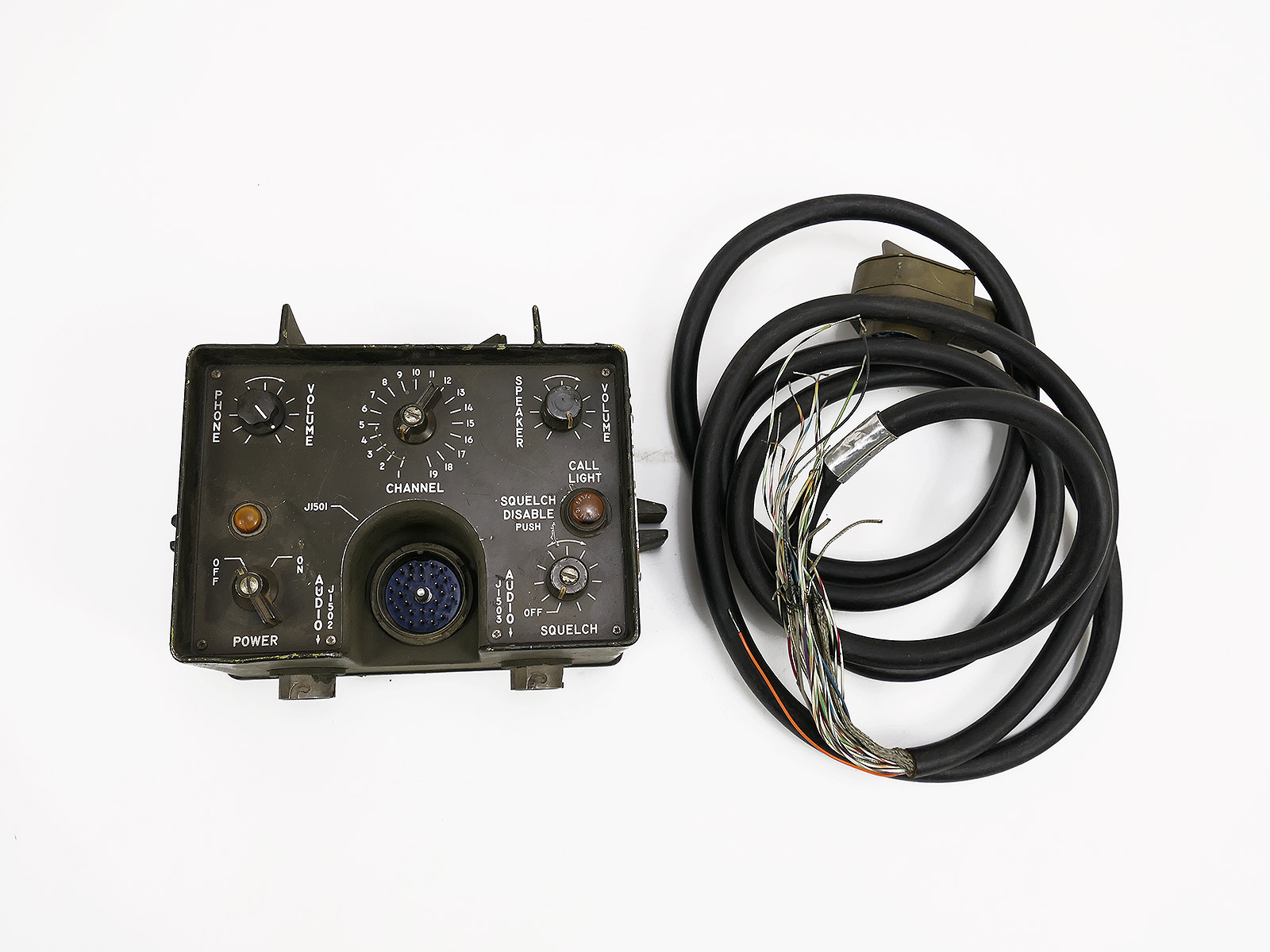 US ARMY Control Radio Set Typ C-1439/U mit Stecker ( zur Funkanlage AN/VRC24 )