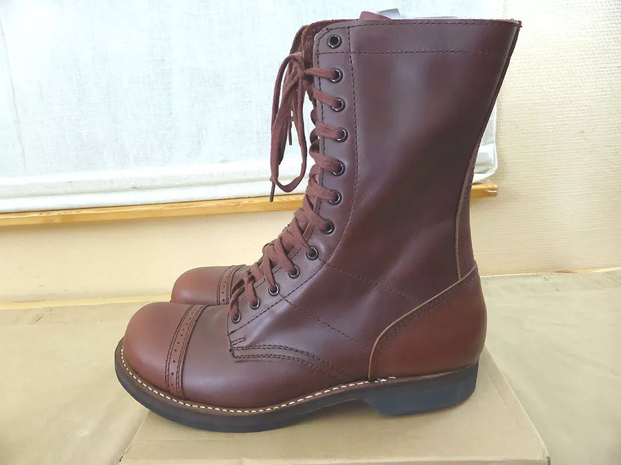 US Paratrooper Boots Stiefel M-1942 Jump Boots Fallschirmjägerstiefel