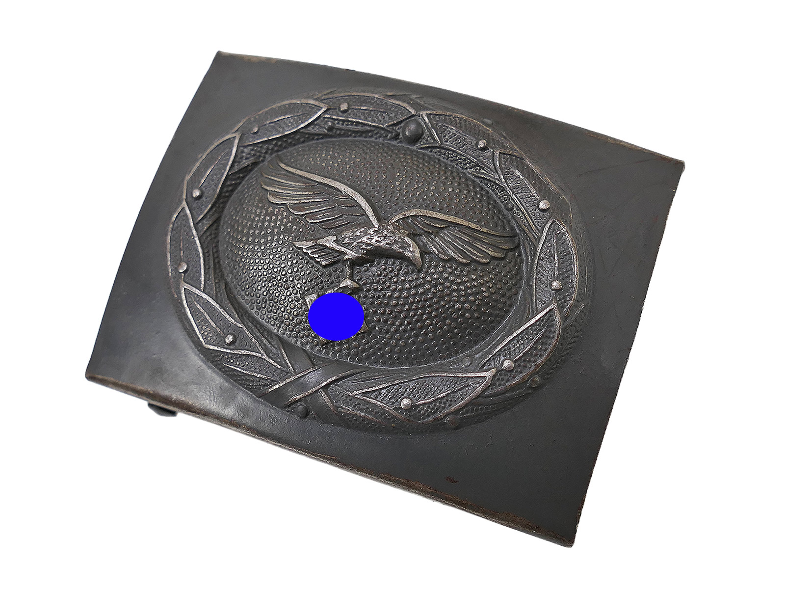 Luftwaffe LW Flieger Koppelschloss Stahl Assmann A&S blaugrau Fallschirmjäger