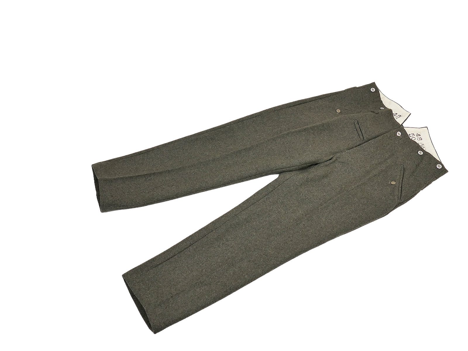 Gr. 48/50 Feldhose M15 kaiserlich zur Feldbluse Uniform M1915 feldgrau Uniformhose