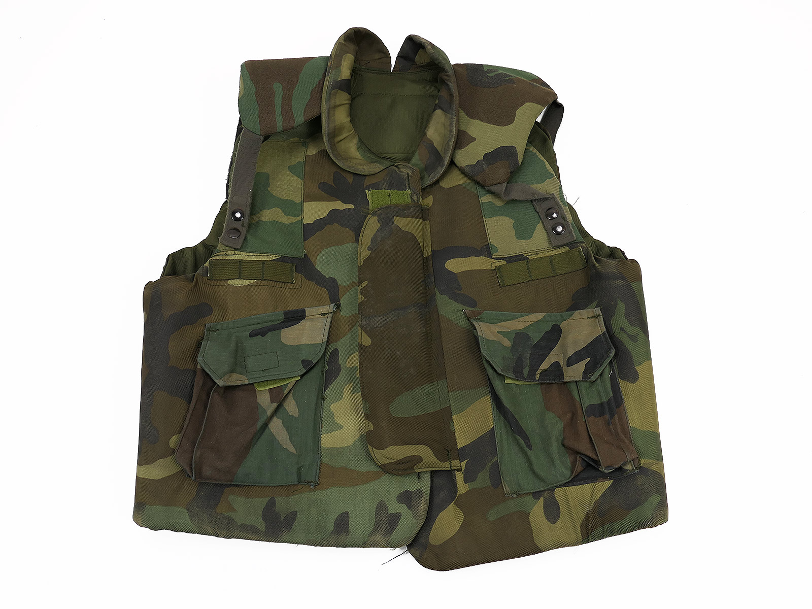 US ARMY Splitterschutzweste Gr. Large Body Armor Fragmentation Protective Vest 1984