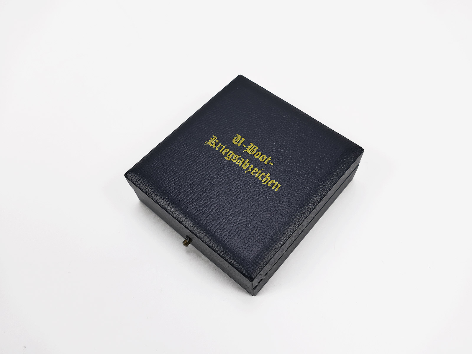 Wehrmacht Kriegsmarine Etui Verleihungsetui für U-Boot Kriegsabzeichen