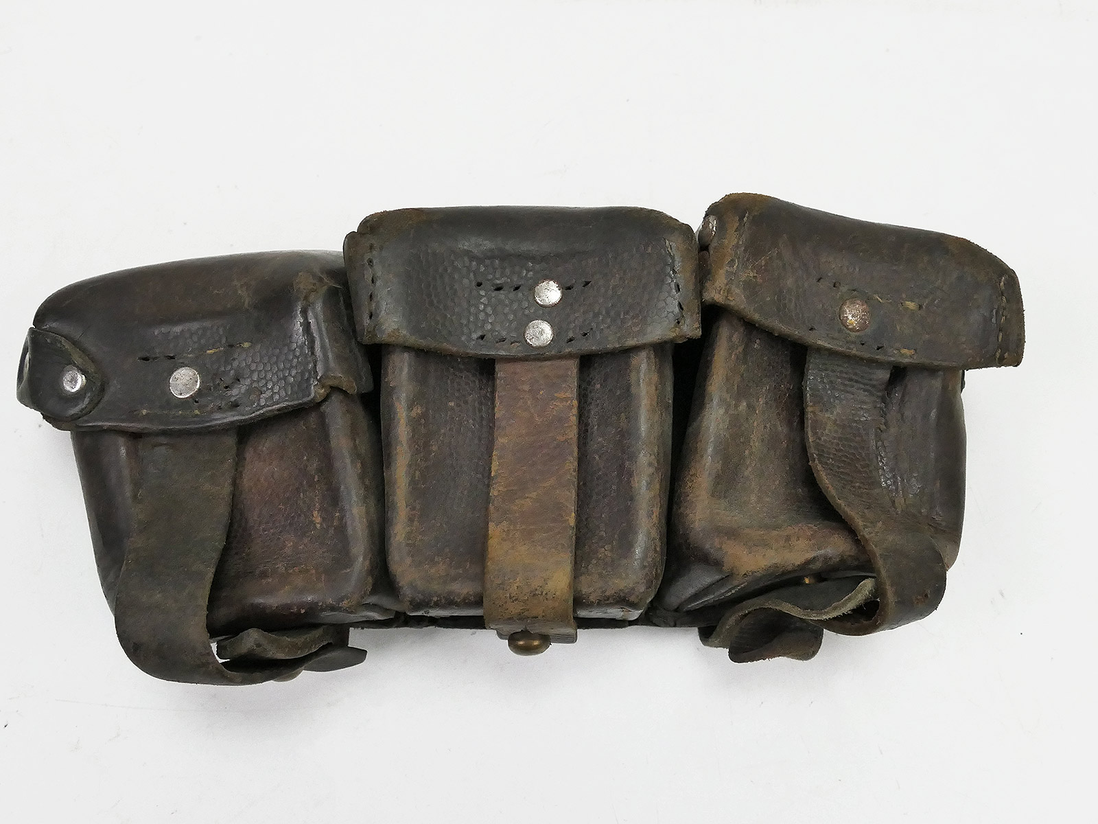 P1045291 WK1 Patronentasche Gewehr Karabiner braun WK1 Zender Berlin 1914